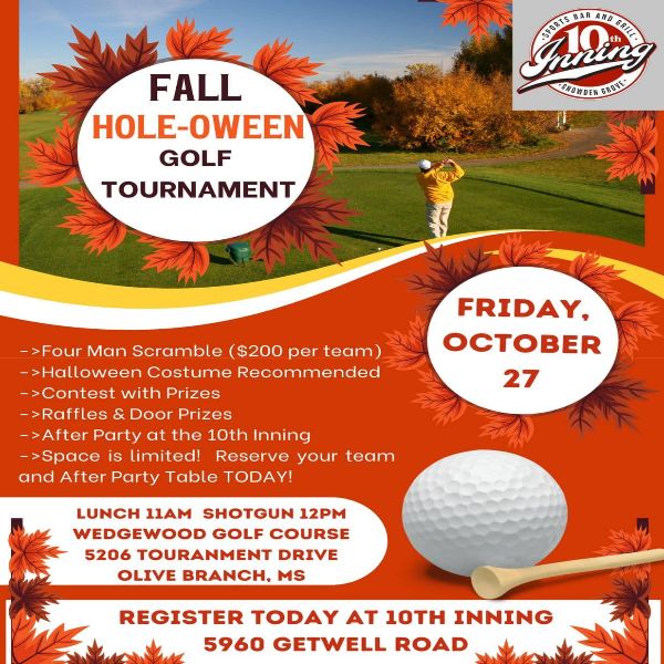 Hole-oween Golf Tournament