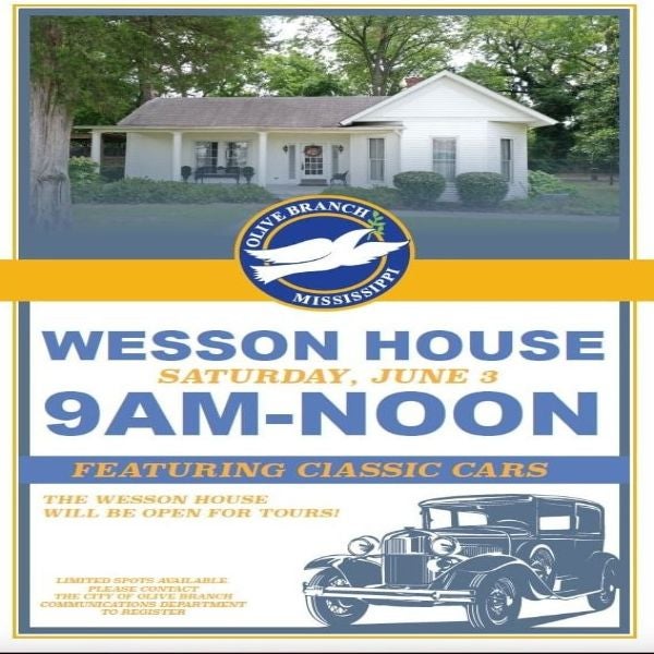 Wesson House Classic Car Show Visit DeSoto County