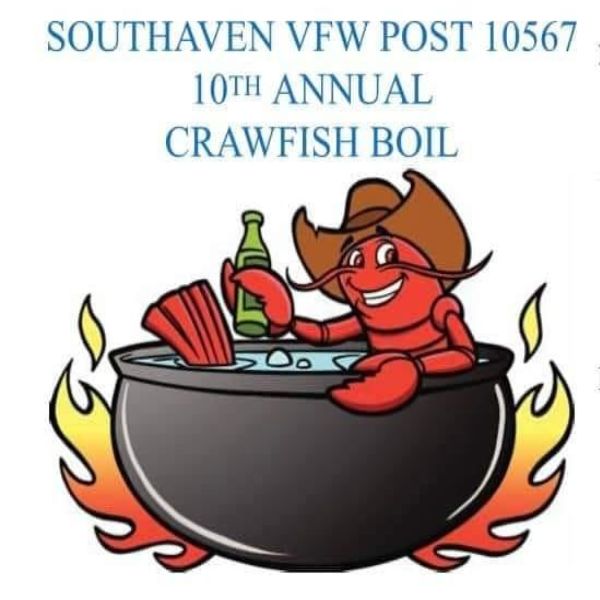 10th Annual Crawfish Boil Visit DeSoto County