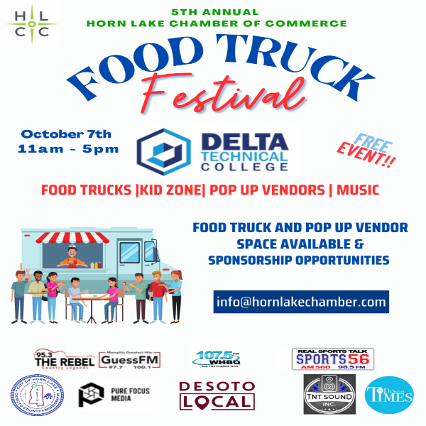 5th Annual Horn Lake Food Truck Festival | Visit DeSoto County