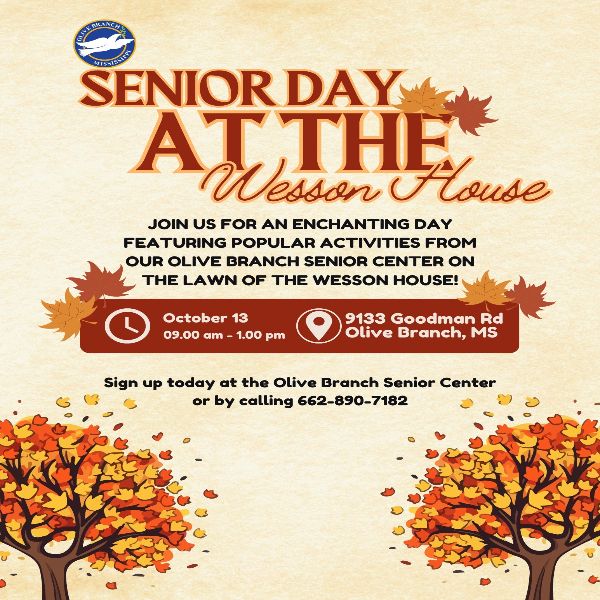 Senior Day at the Wesson House Visit DeSoto County