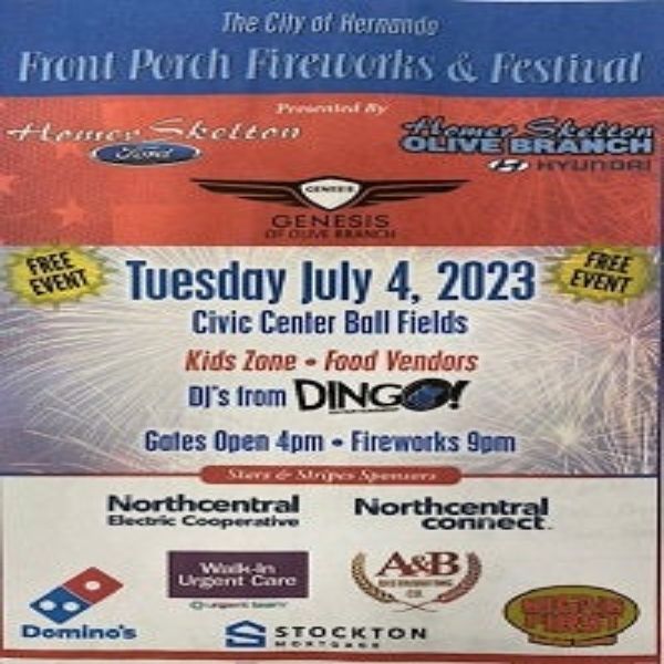 Front Porch Fireworks & Festival