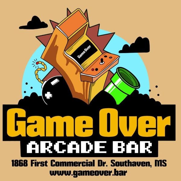 Game Over Arcade Bar