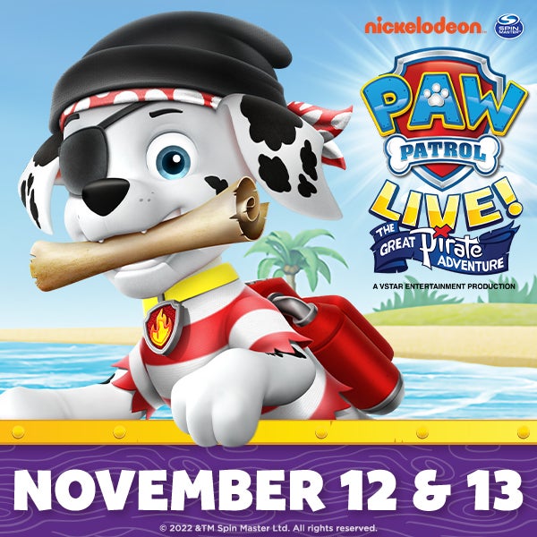 More Info for Paw Patrol Live: The Great Pirate Adventure