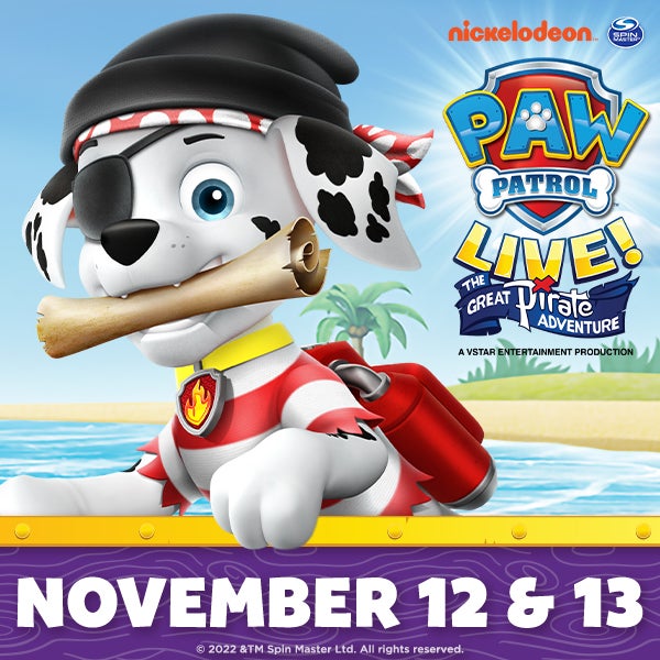 Paw Patrol Live: The Great Pirate Adventure