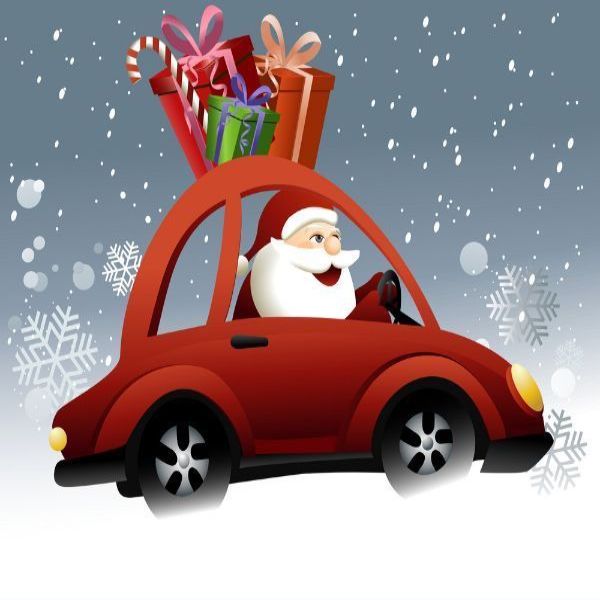 Santa at the Drive Thru