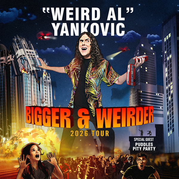 More Info for "Weird Al" Yankovic: Bigger & Weirder 2026 Tour